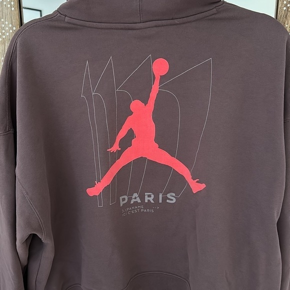 Jordan Tops - EUC Air Jordan Paris Saint Germain hoodie sz med